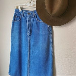 Vintage Denim Skirt